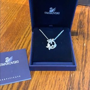 Swarovski butterfly necklace